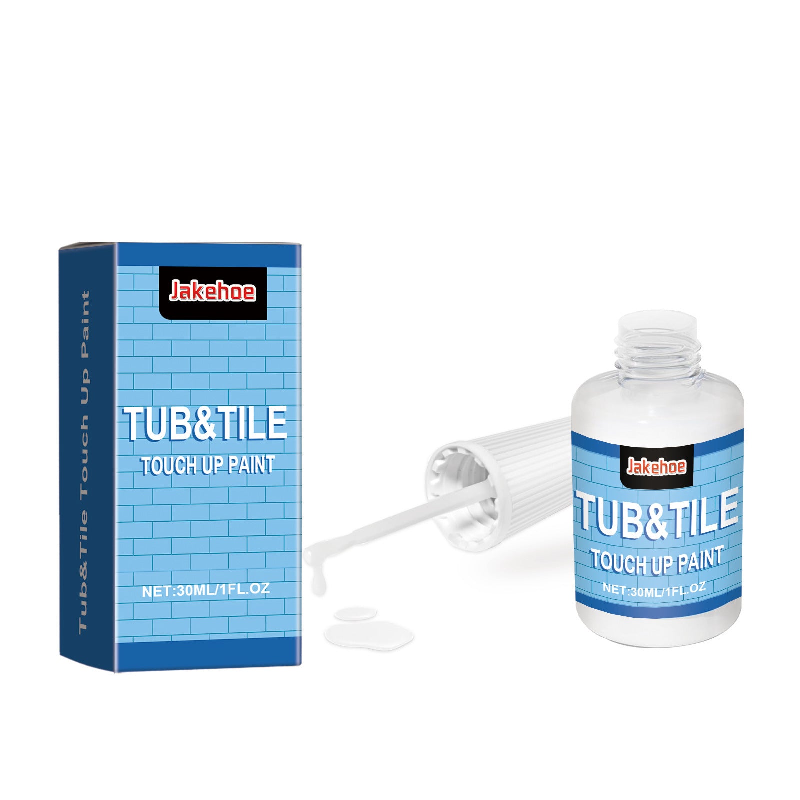 Tile Repair Paint for Home - Easy Fix for Marble, Bathtubs, Sinks & Toilets