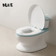 Portable Children's Potty Training Seat – Durable Plastic with Soft Edges, Realistic Design
