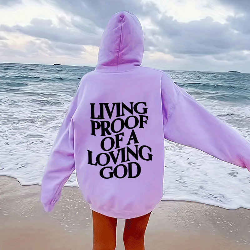 Women's Cozy Brushed Fleece Hoodie - Solid Pullover Sweatshirt