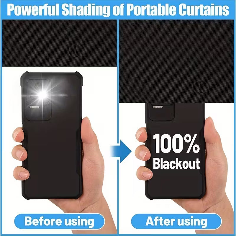Portable Cuttable Sunshade Curtain for Uv Protection