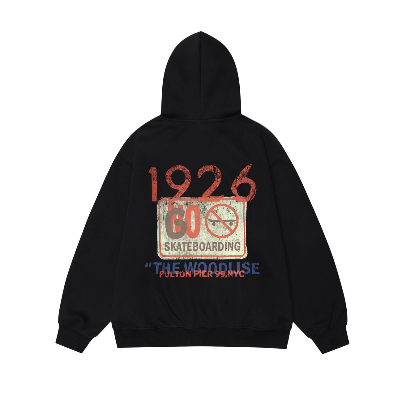 Women's Retro Thickened Hooded Sweatshirt