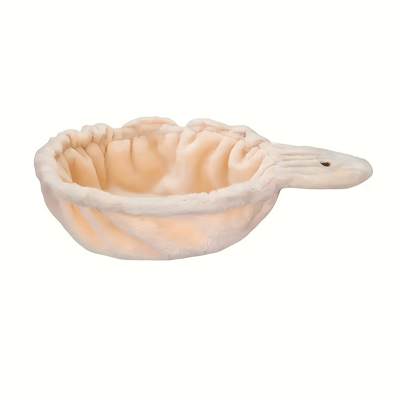 1Pc Cat Tree Hanging Bed, Stainless Steel Material, Sturdy And Durable With Basket, Comfortable Cat Tower Hanging Bed Attachment, Universal Large Cat Tree Hanging Bed Replacement, Suitable For Cats...