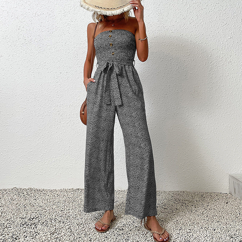 Fashion European And American Women's Jumpsuit