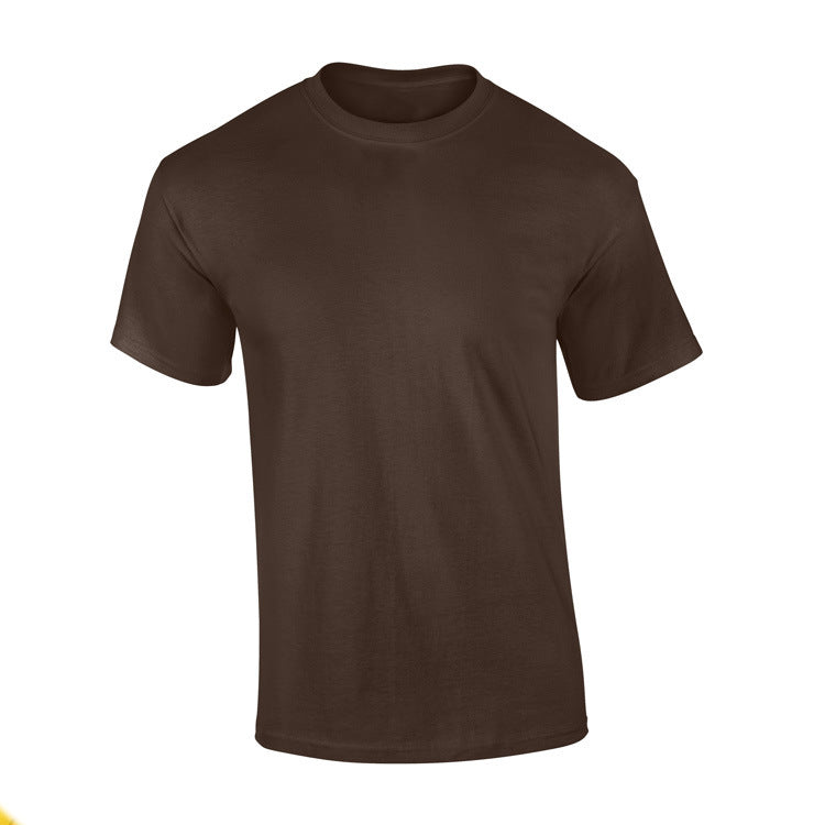 Men's And Women's Advertising Campaign Round Neck Short Sleeve