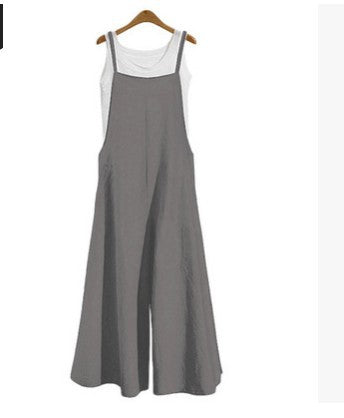 Women's Casual Minimalist Strap Jumpsuit