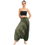 Bohemian Big Crotch Pants One-piece Ethnic Group