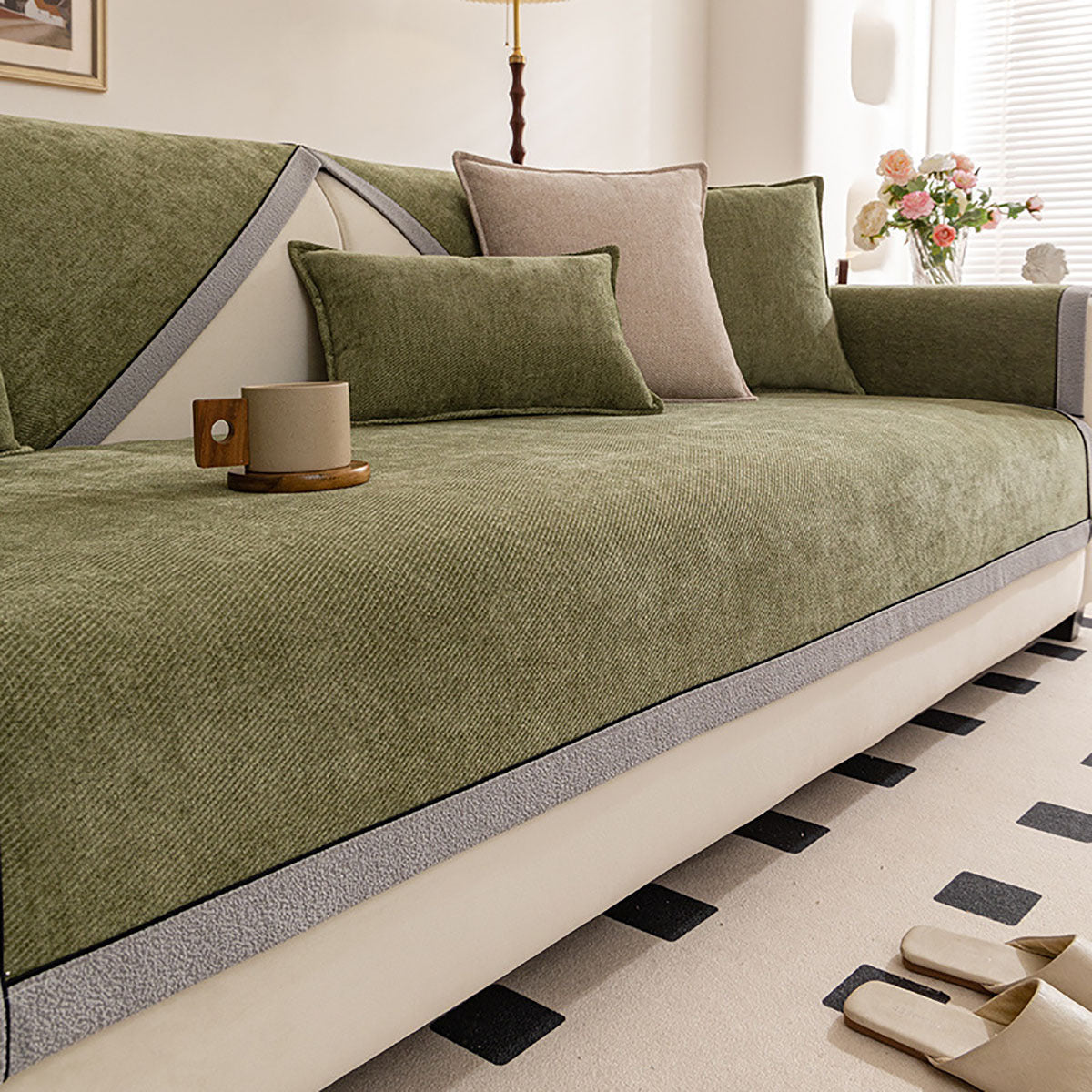 All-season Simple Modern Non-slip Sofa Cushion