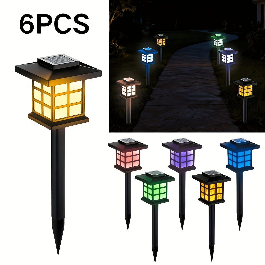 Solar LED Outdoor Light – Warm White, IP44 Waterproof, Pack of 12