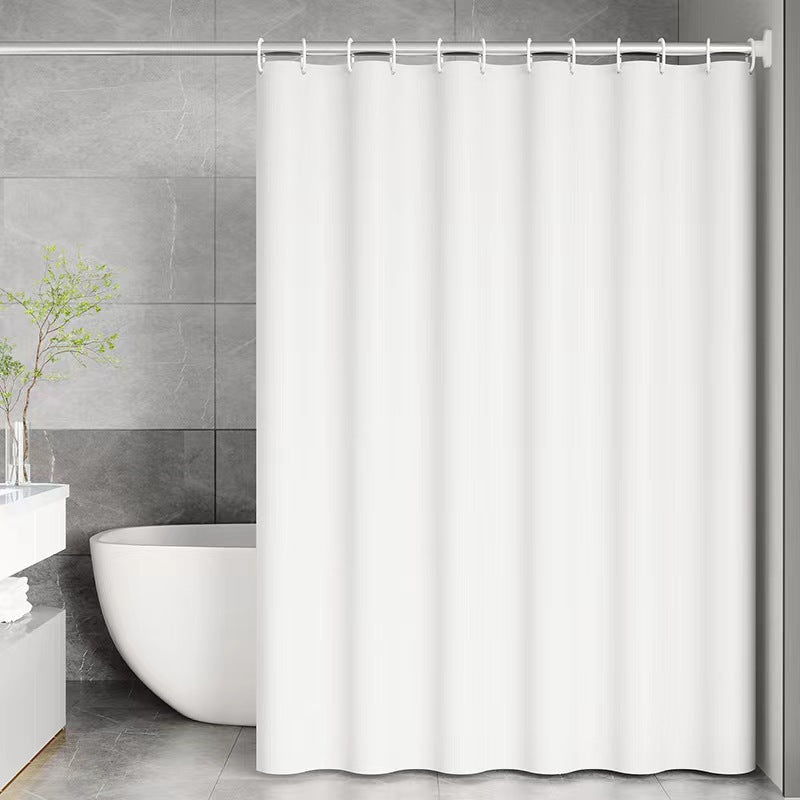 Transparent Bath Curtain Evapeva Waterproof and Mildew-proof Bathroom Shower Room Partition Curtain