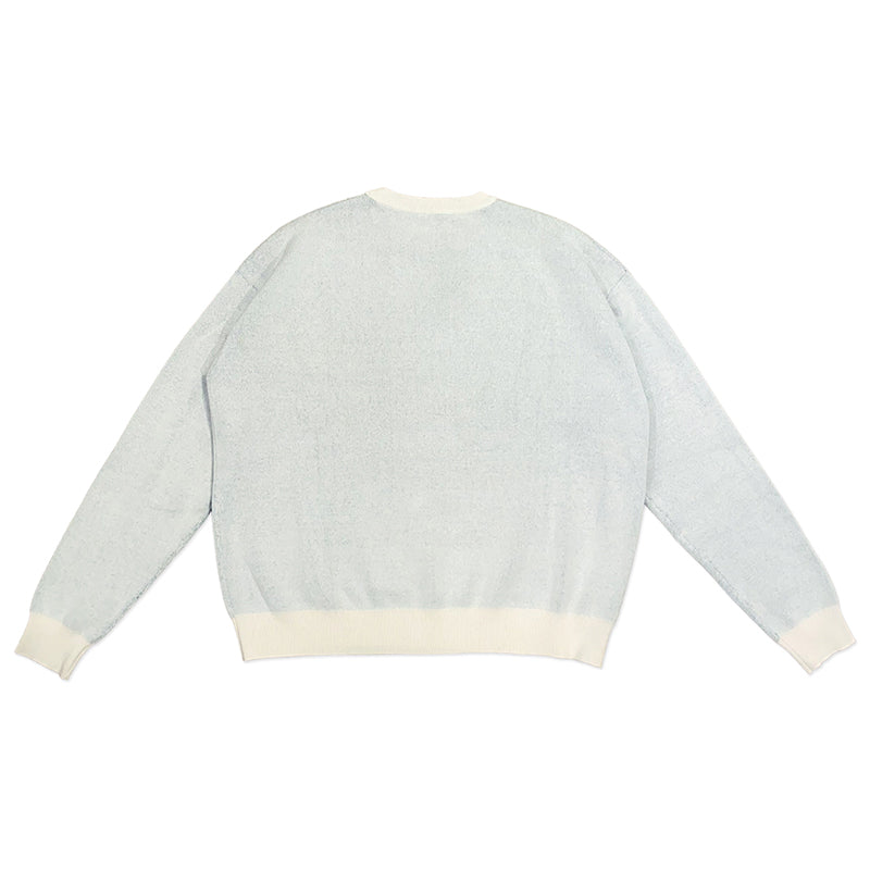 Cozy Cartoon Round Neck Loose Pullover Sweater