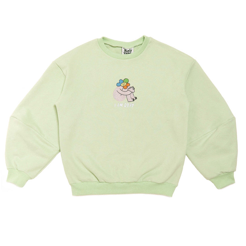 Korean Style Loose Casual Crewneck Sweatshirt for Men & Women