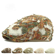 Breathable British-Style Peaked Cap for Women