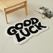 Thickened Bathroom Highly Absorbent Bedside Rug with Non-slip Backing