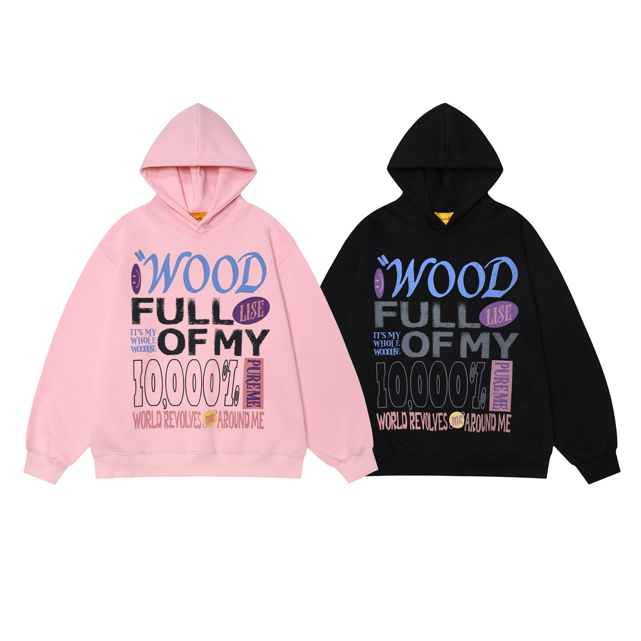 Retro Loose Hooded Sweatshirt for Women