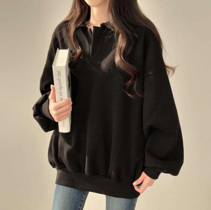 Women's Cozy Retro Loose Knit Sweater Coat