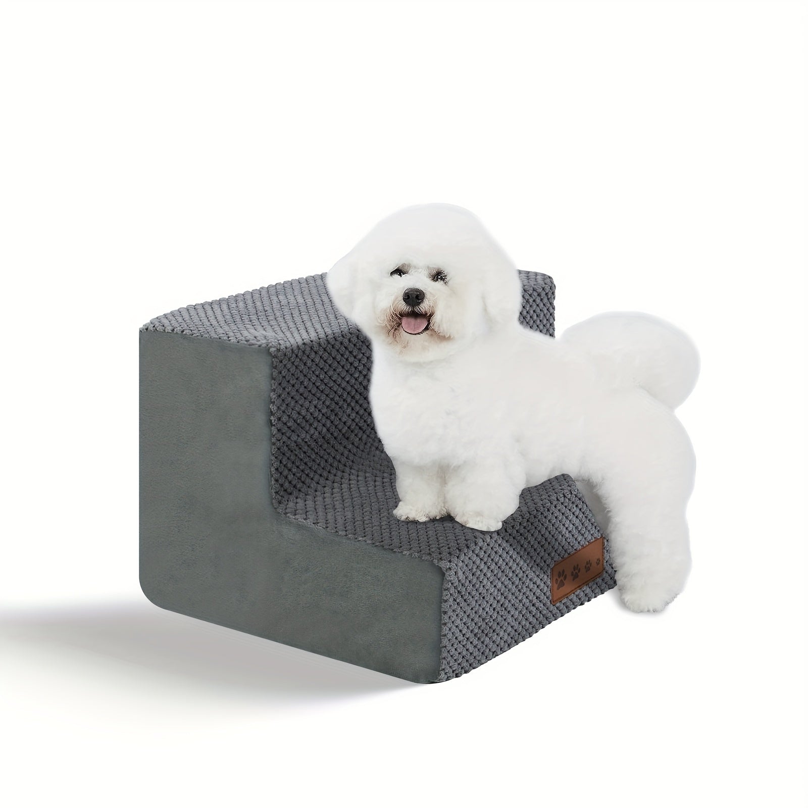 2, 3, 4, 5 Step Dog Stairs - Non-slip, Washable, Pet Stairs For Small/medium/large Dogs
