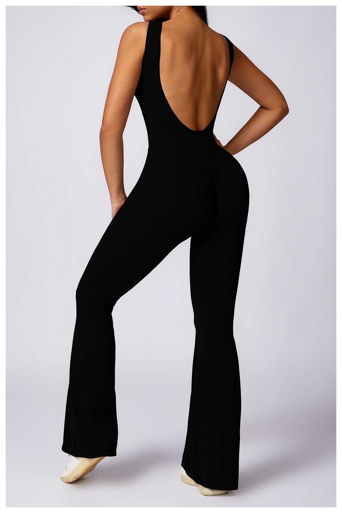 Seamless Peach-Lift Fitness Yoga Bodysuit