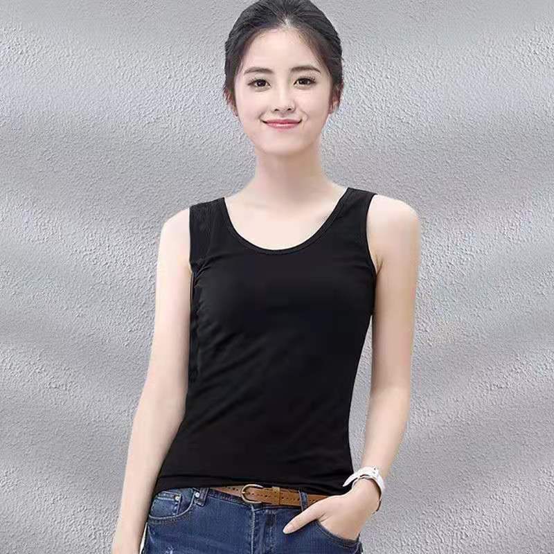 Underwear Suspenders Vest Women's Plus Size Bottoming Shirt