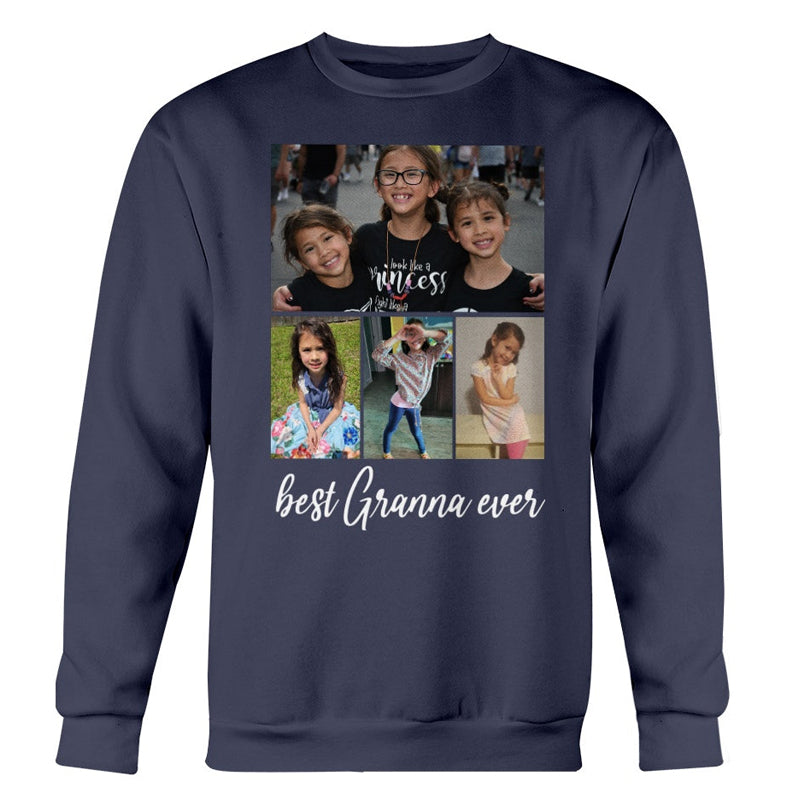 Korean Style Unisex Loose Round Neck Sweatshirt