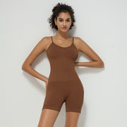 Womens Strapless One-piece Yoga Suit