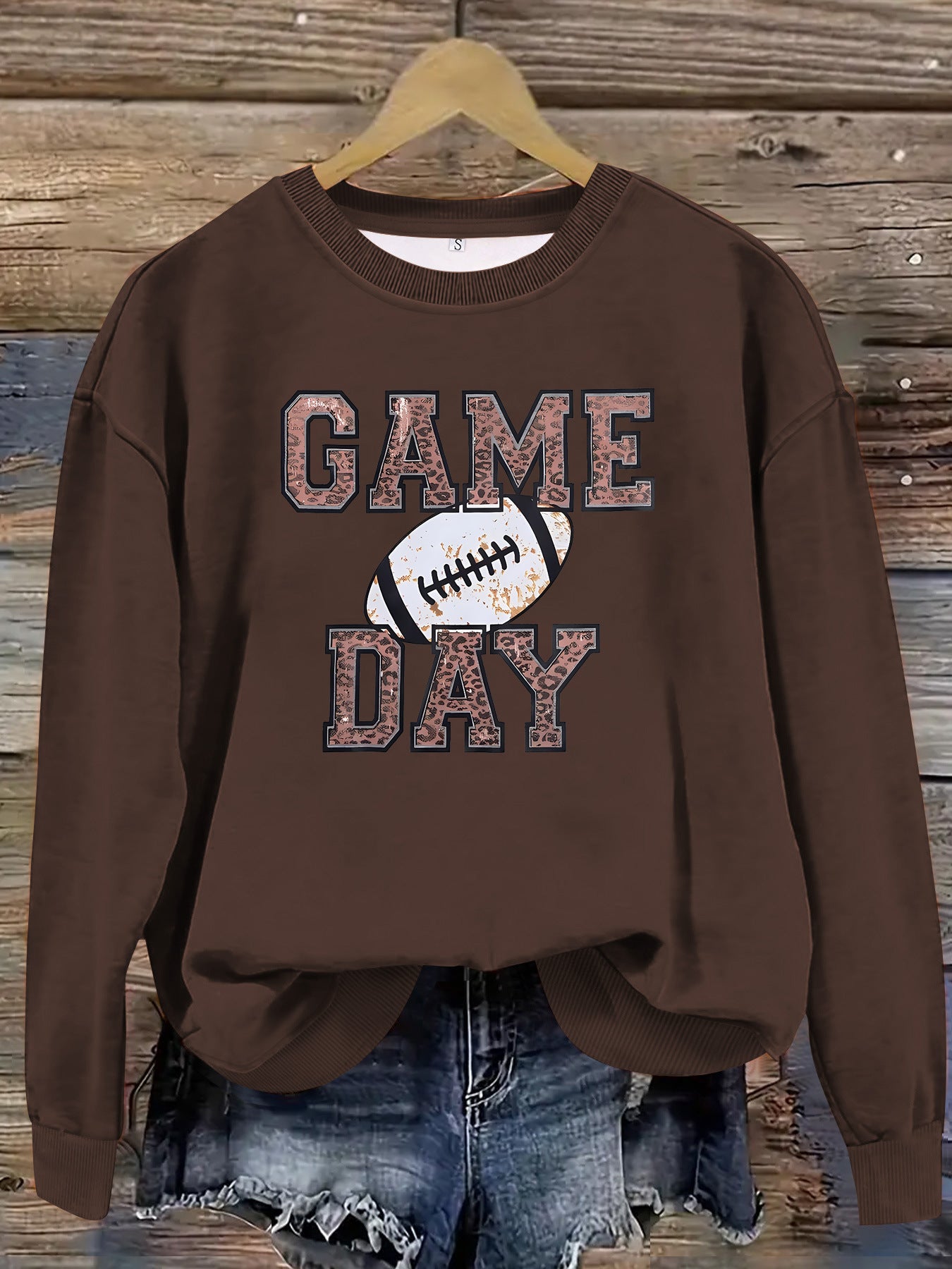 Women's Long Sleeve Baseball Pullover Sweater