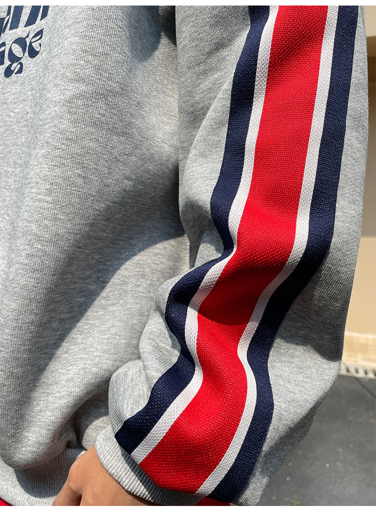 Matching Couple Crewneck Sweatshirt Casual Loose Pullover