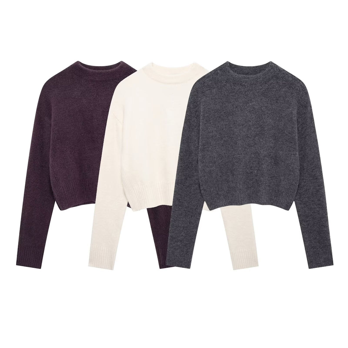 Winter New Women's Fashion Simple and Versatile Knitwear