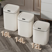 Smart Trash Can, Easily Opened with A Wave Of Your Hand, Tightly Sealed, Effectively Blocking Odors, Keeping The Air Fresh, Stylish In Appearance, Sturdy And Durable, Easy to Clean.