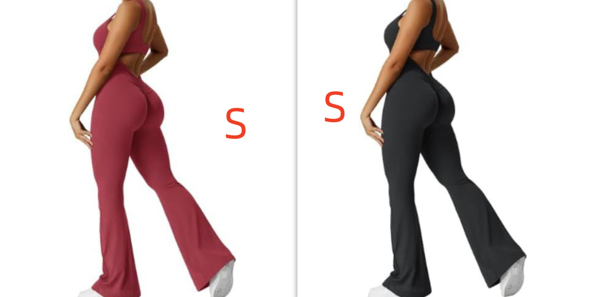 YEOREO Women's Sleeveless Flare Jumpsuit