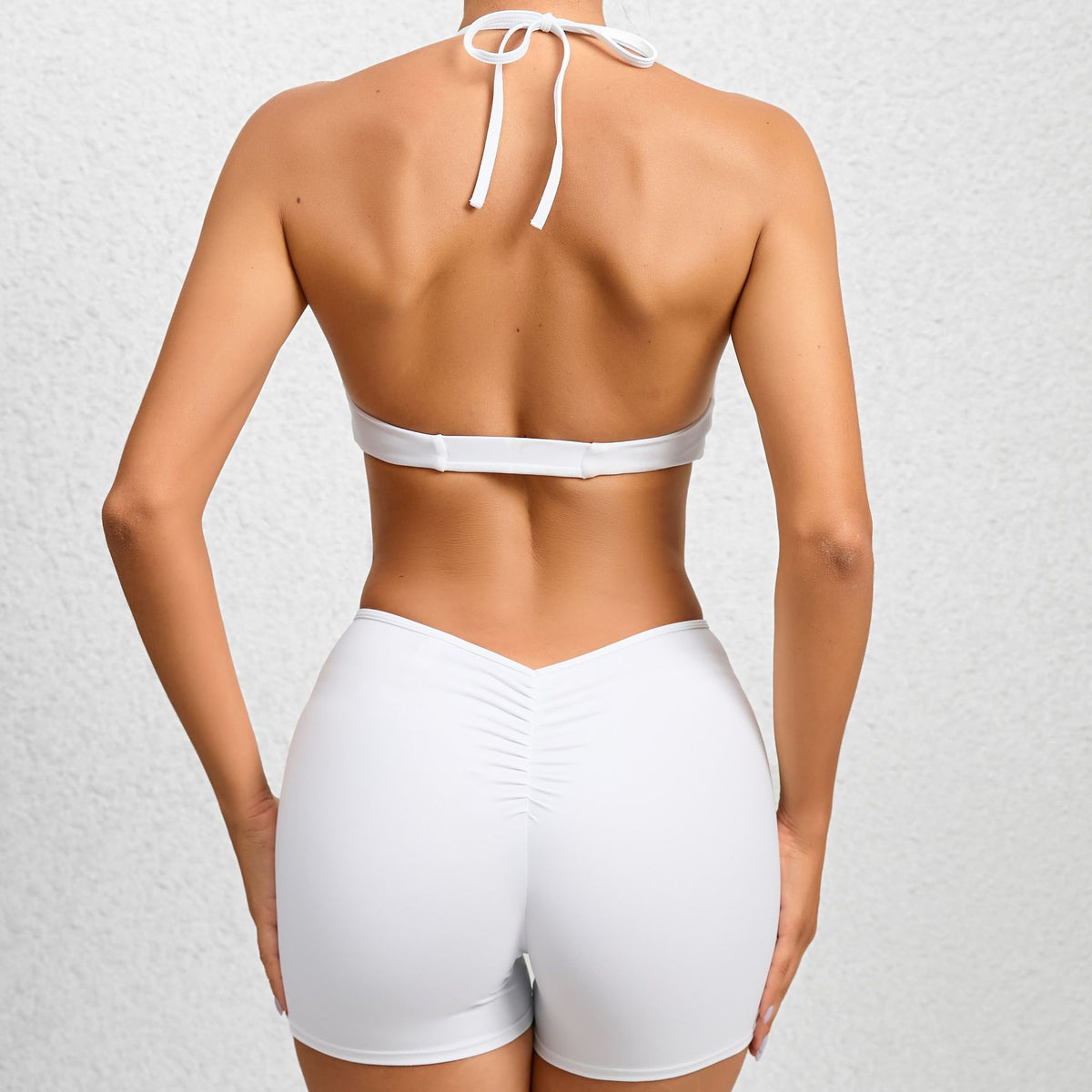 Seamless Two-Piece Fitness Yoga Jumpsuit for Workout