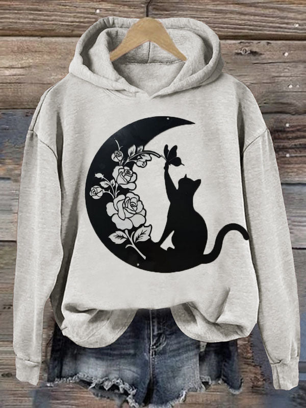 Bold 3D Digital Print Hip Hop Pullover Hoodie