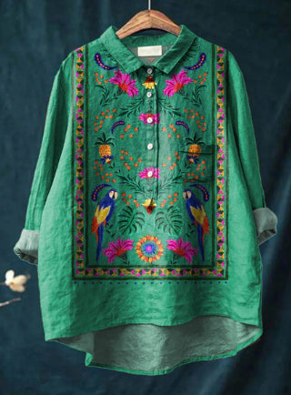 Women's Fashion Polyester Shirt Dress