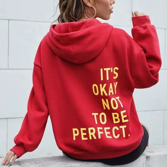 Women's Letter Print Casual Long Sleeve Sweatshirt