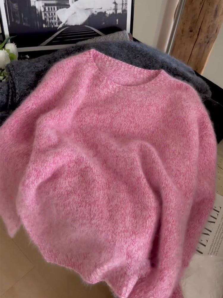 Korean Chic Soft Glutinous Chic Beautiful Unique Sweater Sweater
