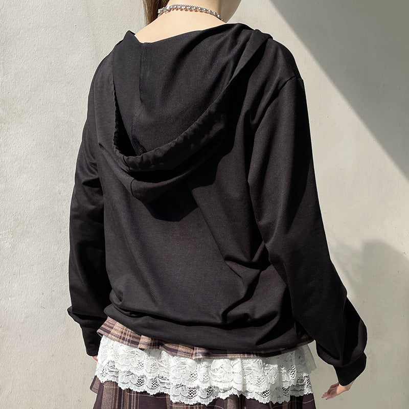 Casual Streetwear Oversized Hooded Sweater