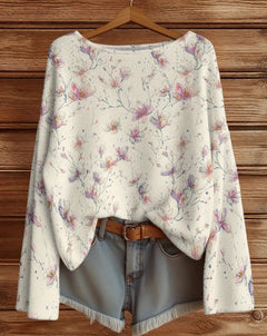 Women's Elegant Long Sleeve Pullover