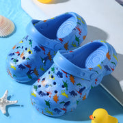 Dinosaur Print Clogs for Boys
