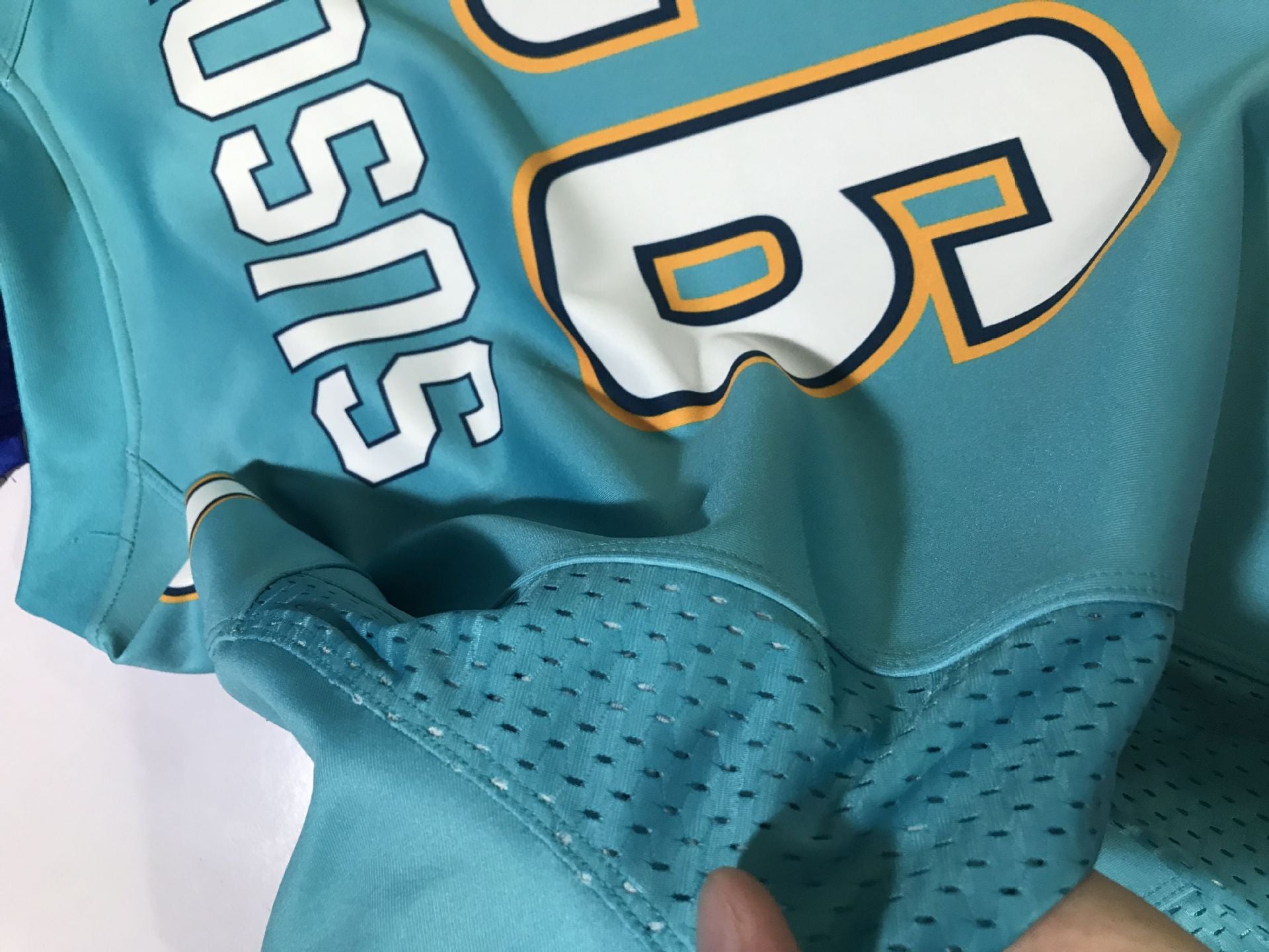 Custom American Football Short Sleeve Jersey