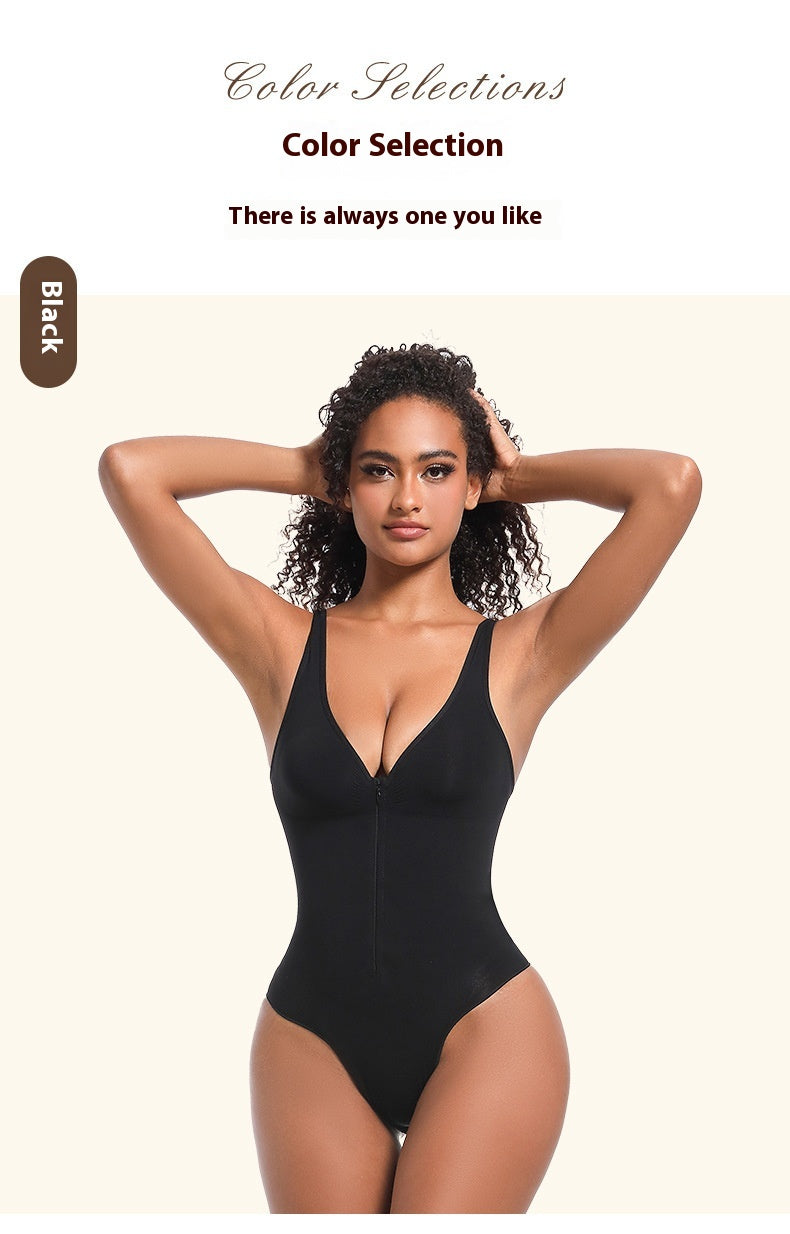 Seamless Backless Shaping Bodysuit & Belly Control Shapewear