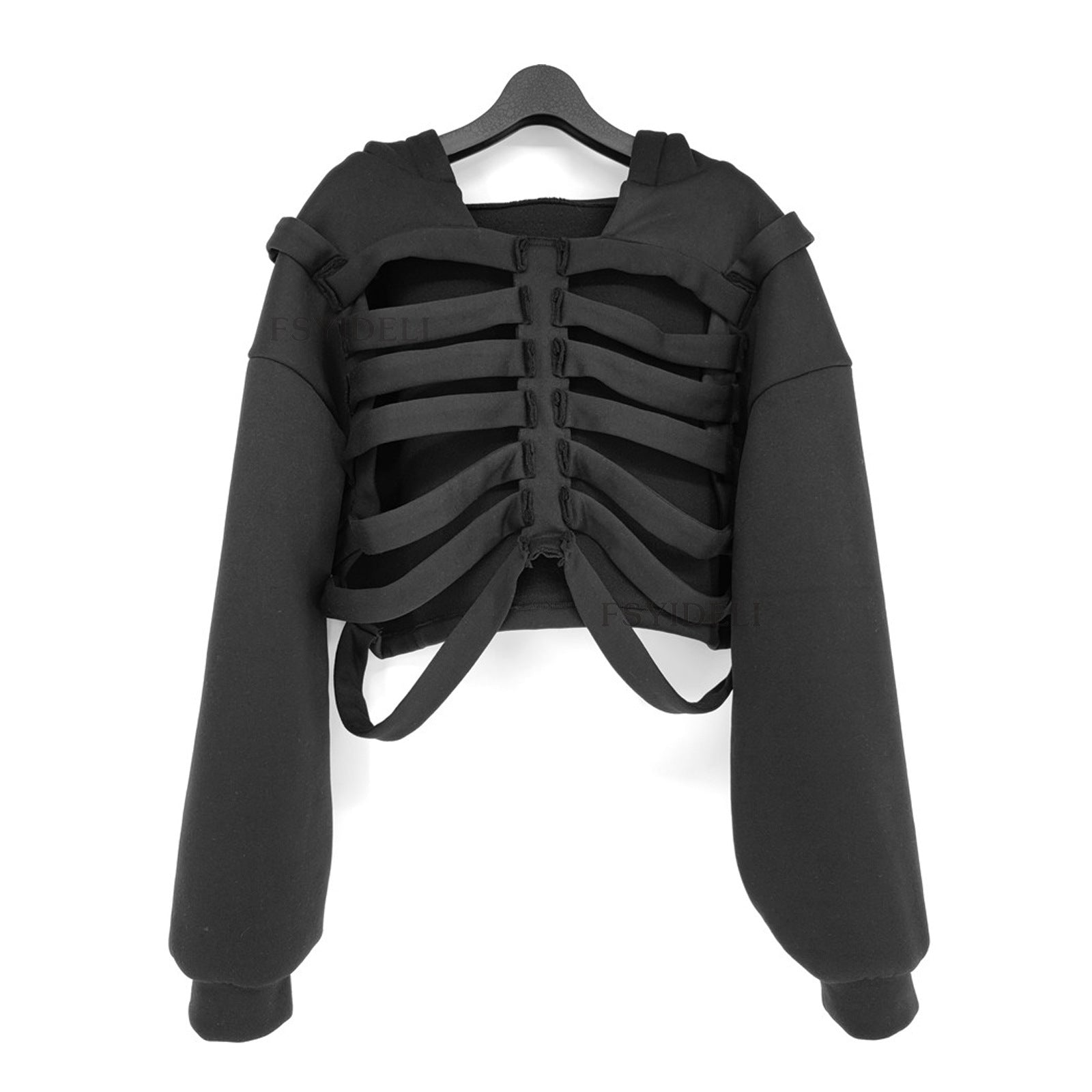 Trendy Skull Print Hooded Sweatshirt & Streetwear Pullover