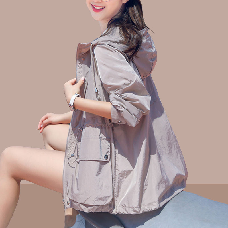 Women's Lightweight Breathable Sun Protection Hoodie