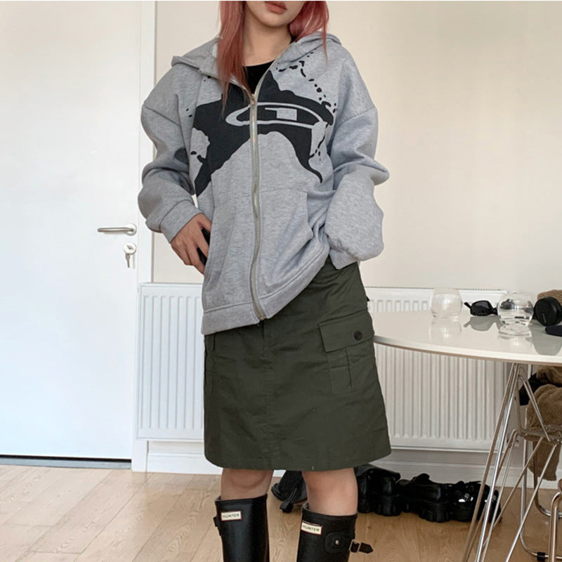 Cozy Thickened Student Sweater Loose Knit Top