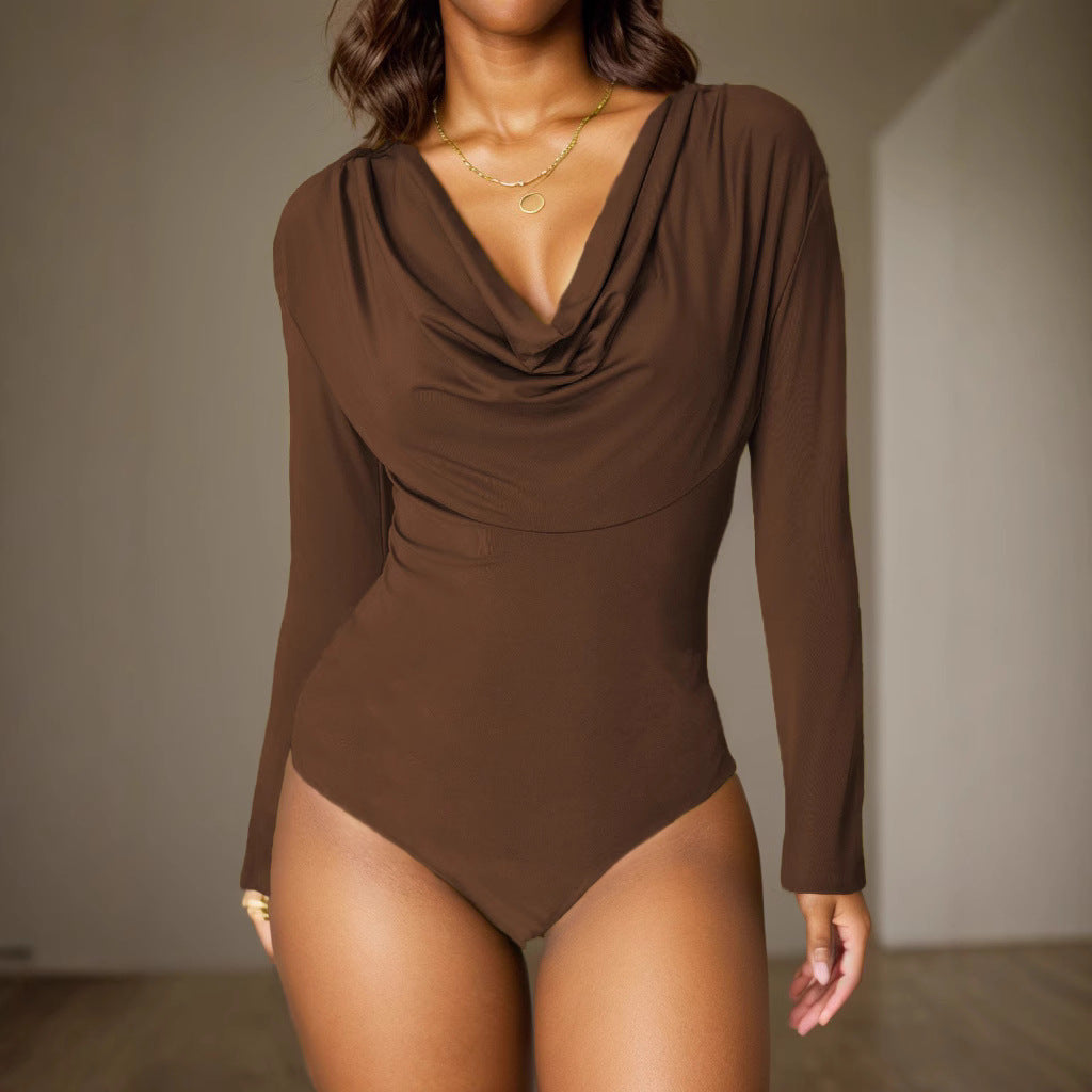 Sexy Scoop Neck Bodycon Jumpsuit