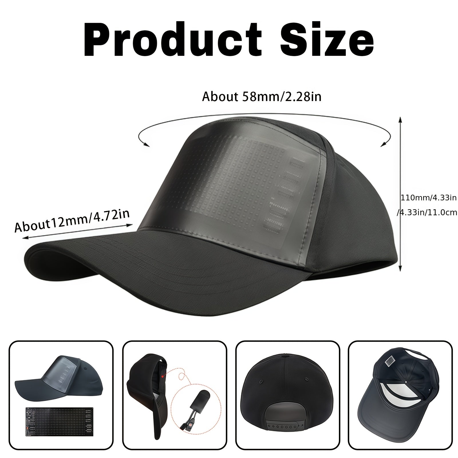 App-Controlled LED Party Hat for Events and Celebrations
