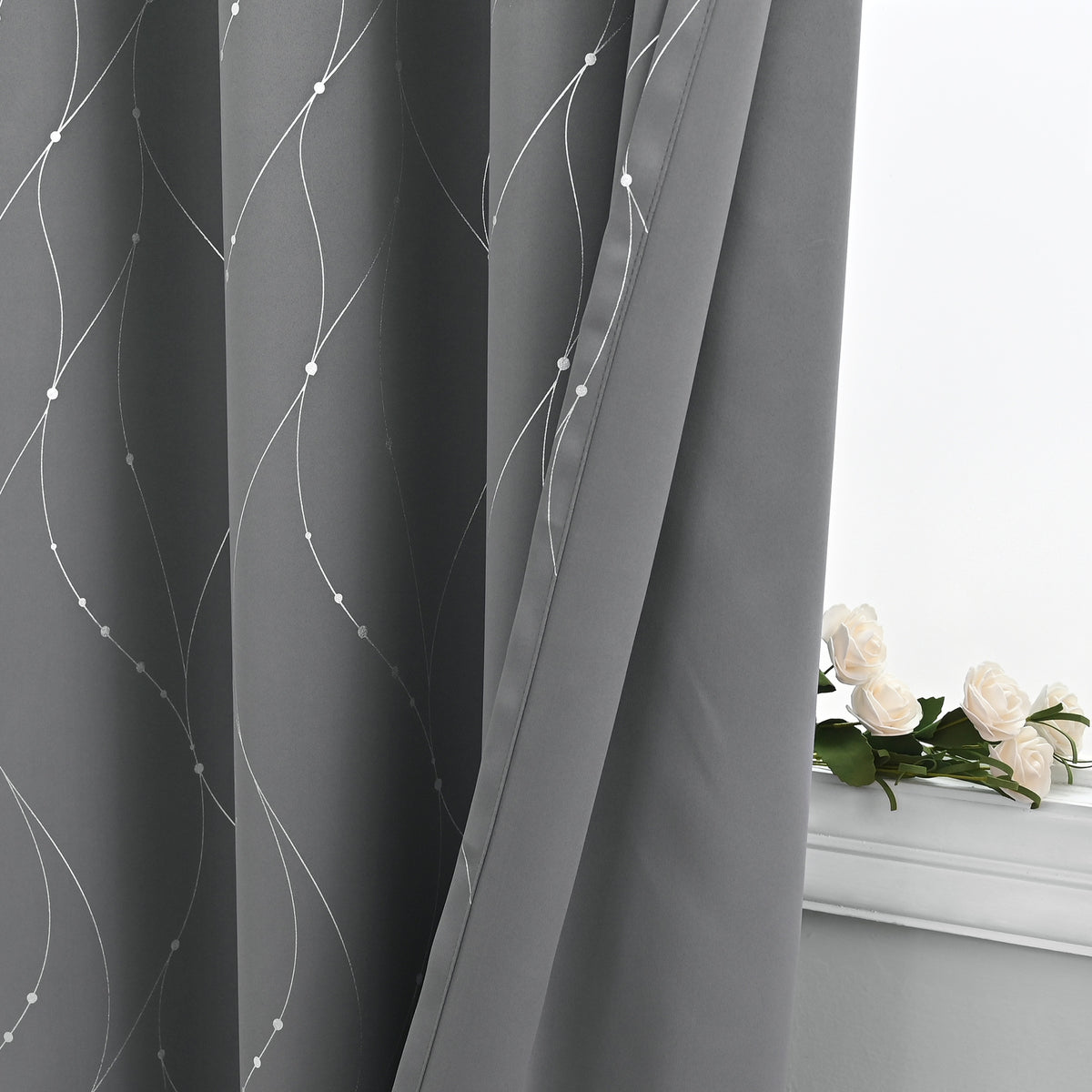 Modern Minimalist Furnishings Decorative Blackout Curtains
