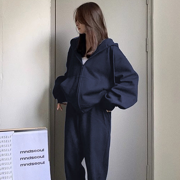Cozy Hooded Cardigan Sweater Coat for Casual Daily Wear