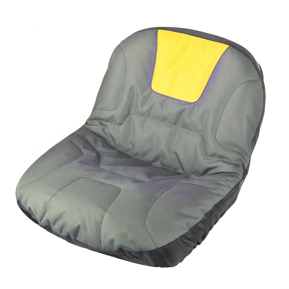Durable 600D Oxford Cloth Lawn Mower Seat Cover – Easy Install, Fits Riding Mowers
