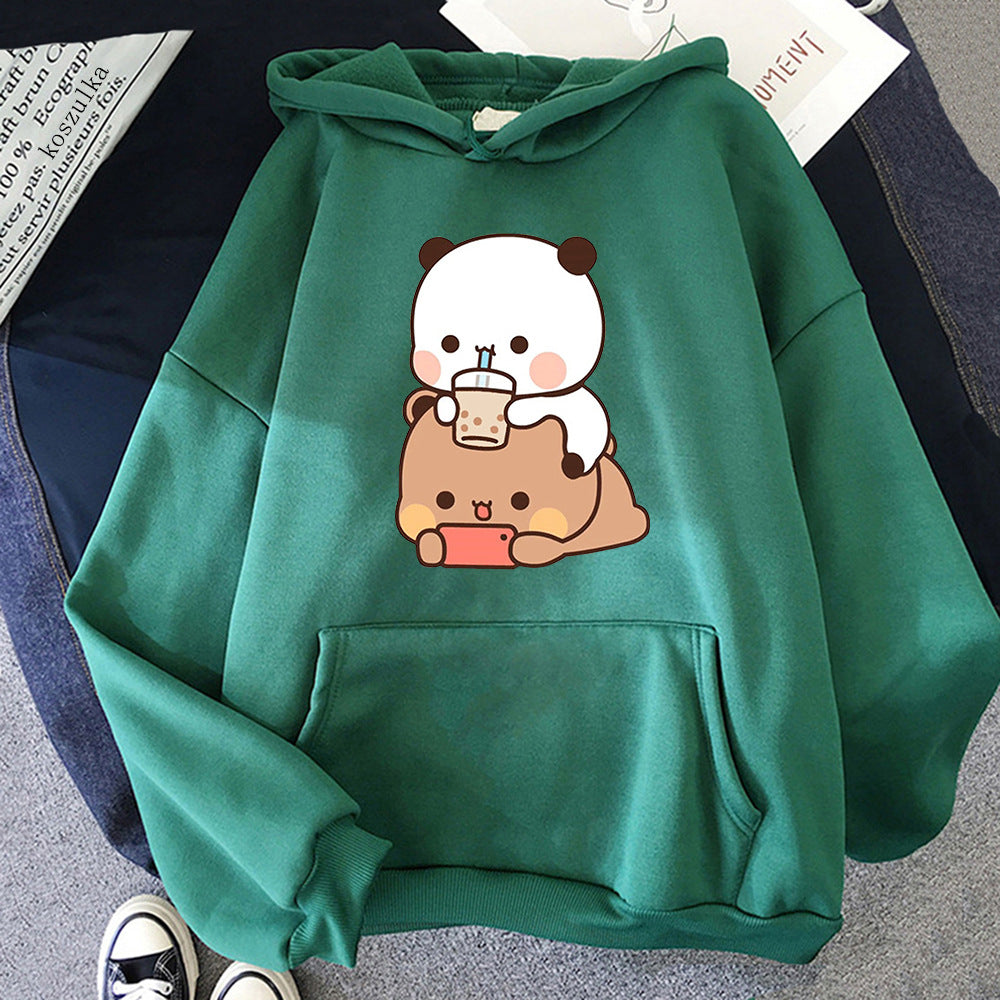 Bubu Dudu Kawaii Graphic Hoodie Cute Aesthetic Pullover