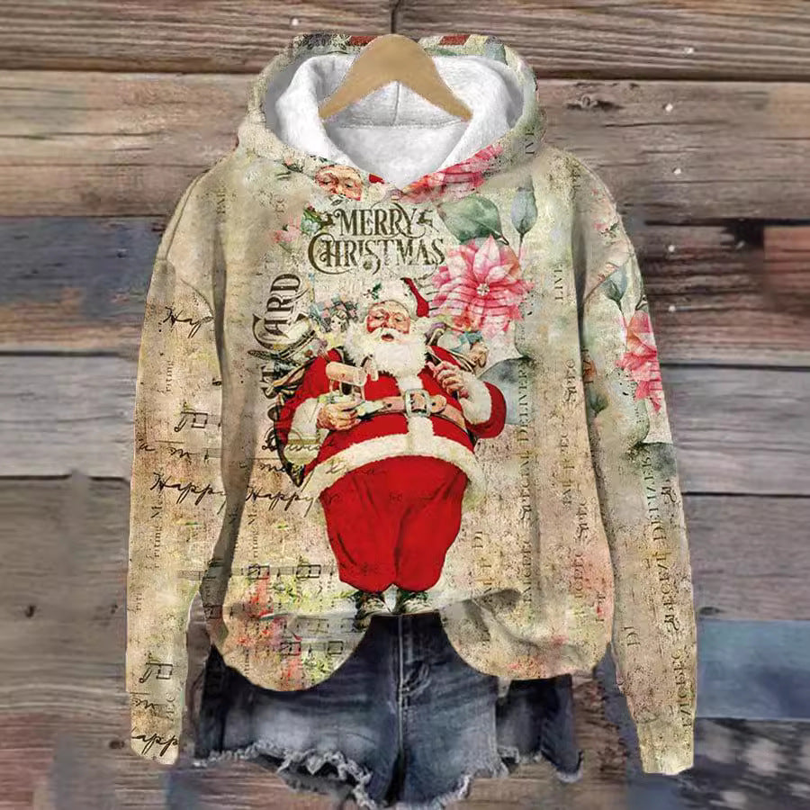 Festive 3D Christmas Casual Sweatshirt for Holiday Cheer