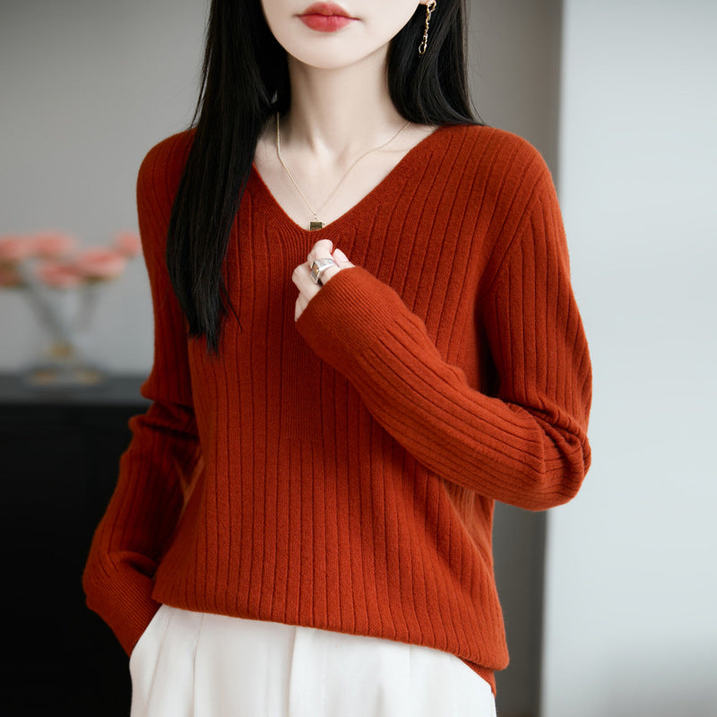 Solid-color Chic Base Top for Layering